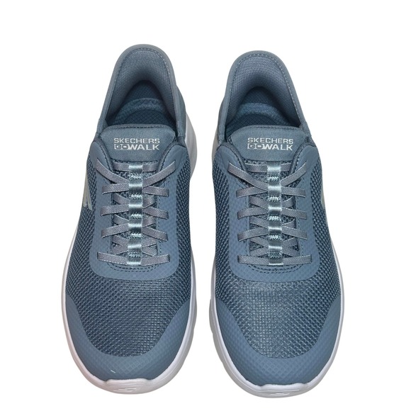 Skechers GOwalk Slip Ins Men's‎ Blue Mesh Sneakers Athletic Shoes Size 9